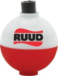Red & White Fishing Bobber - 1 1/2" Tall